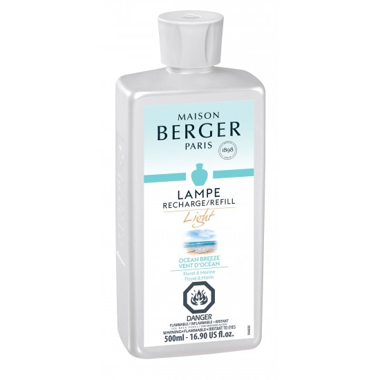 Maison Berger - Recharge Lampe Berger 500 ml - Vent d'Océan
